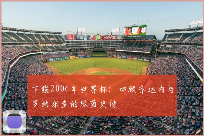 下载2006年世界杯：回顾齐达内与罗纳尔多的绿茵史诗