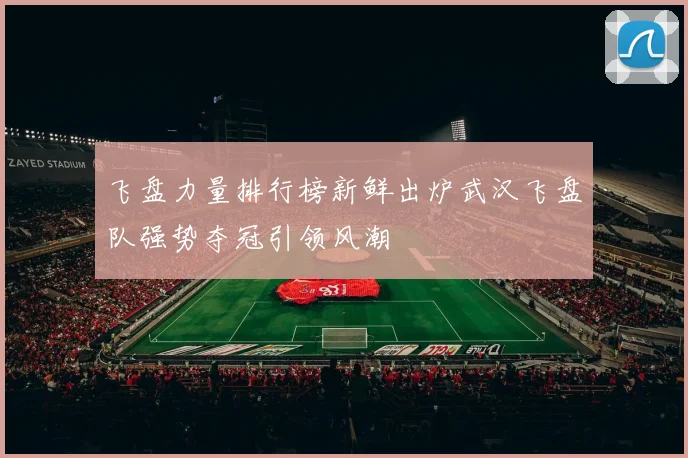 飞盘力量排行榜新鲜出炉武汉飞盘队强势夺冠引领风潮