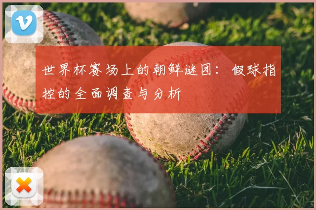 世界杯赛场上的朝鲜谜团：假球指控的全面调查与分析