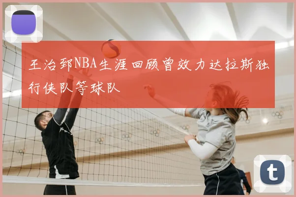 王治郅NBA生涯回顾曾效力达拉斯独行侠队等球队